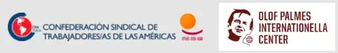Logotipos institucionales de CSA/CSI y Olof Palme International Center